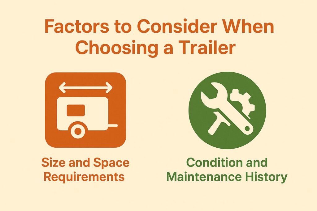 Factors to Consider When Choosing a Trailer